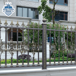 Spear Top Steel Fence Factory - OEM Customizable Ornamental Galvanized Design