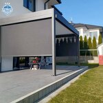 Customized Louvered Gazebo Factory - OEM Electric Retractable Bioclimatic Brackets