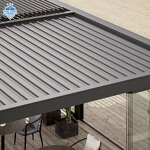 Aluminum Louvered Pergola Factory - OEM Wholesale High Quality Bioclimatic Garden