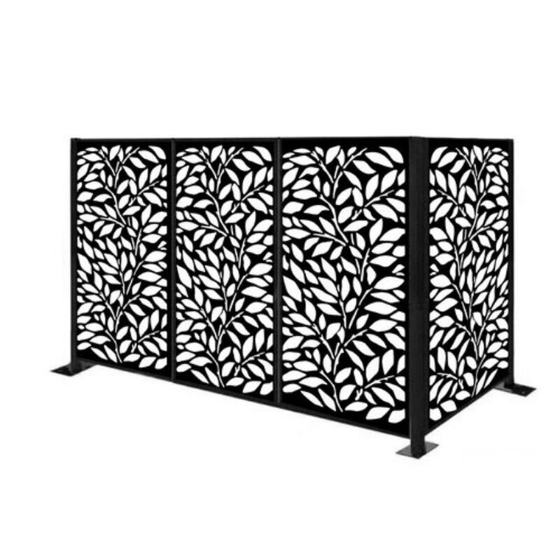 Ornamental Fence Supplier - OEM Custom Laser Cut Metal Privacy Sheet Garden