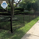 Wrought Iron Fence Panel Factory - OEM New Design OEM Steel Metal Picket