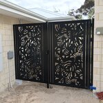 Laser Cut Aluminum Panels Factory - OEM Modern Customized Powder Coated Trellis