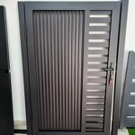 Automatic Swing Gates Manufacturer - OEM Latest 3D Aluminum Metal Double Gate