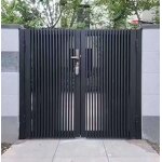 Automatic Swing Gate Manufacturer - OEM Modern Decorative Main Gate Customized