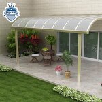 Metal Aluminum Bracket Canopy Factory - OEM Polycarbonate Door Awning for Balcony