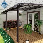 Outdoor Aluminium Window Canopy Supplier - OEM Patio Polycarbonate Awning Cover