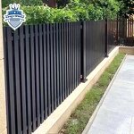 Garden Fence Panel Supplier - OEM Hot Selling Black Aluminum Vertical Blade
