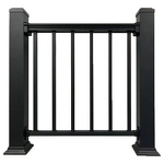 Aluminum Alloy Handrail Factory - OEM High Quality Metal Deck Stairs Balustrade