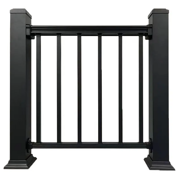 Aluminum Alloy Handrail Factory - OEM High Quality Metal Deck Stairs Balustrade