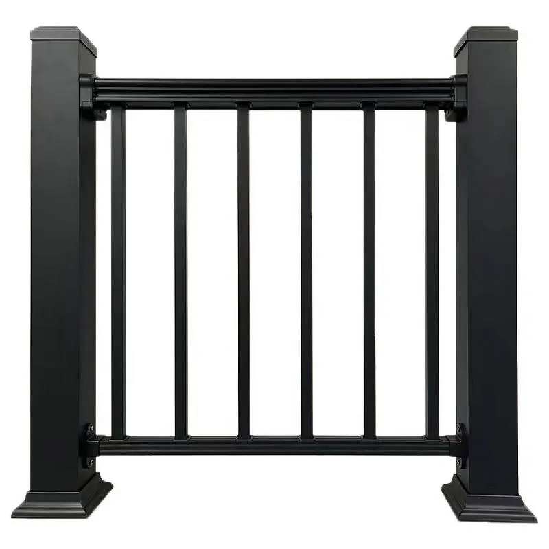 Aluminum Alloy Handrail Factory - OEM High Quality Metal Deck Stairs Balustrade