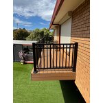 Modern Metal Railings Supplier - OEM Outdoor Aluminum Balcony Stair Deck