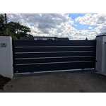 Automatic Sliding Gate Factory - OEM Outdoor Main Security Door for Houses