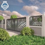 Decorative Laser Cut Metal Screen Factory - OEM Aluminum Privacy Screen Panel