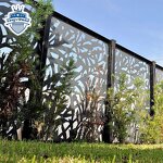 Laser Cutting Metal Screens Supplier - OEM 6mm Aluminium No Rust Privacy Fence