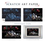 Large Scratch Art Paper Manufacturer - OEM Magic Rainbow Scraping Card