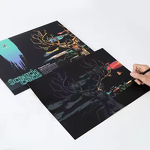 Animal Scratch Art Paper Manufacturer - OEM Creative Scratching Drawing