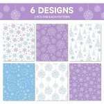 Tissue Paper Manufacturer - OEM 12 Sheet Snowflake Christmas Craft