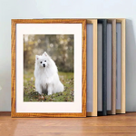 Wood Picture Frame Manufacturer - OEM Solid Wood A4 A3 Wall Mount