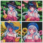 Diamond Painting Kit Factory - OEM Custom Short Velvet Canvas 5D