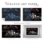 Scratch Art Paper Set Factory - OEM Magic Scratch Off Kids Craft