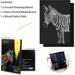 Animal Scratch Art Paper Manufacturer - OEM Creative Scratching Drawing