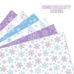 Tissue Paper Manufacturer - OEM 12 Sheet Snowflake Christmas Craft
