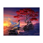 Oil Painting Canvas Factory - OEM Abstract Scenery Hand Painted