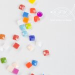 Square Diamond Drills Manufacturer - OEM DMC 447 Colors Resin 2.5mm