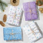 Tissue Paper Manufacturer - OEM 12 Sheet Snowflake Christmas Craft