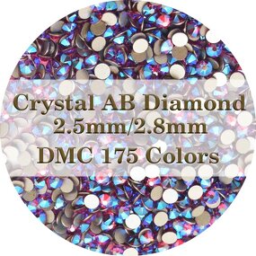 Rhinestones Diamond Beads Factory - OEM Crystal Clear AB Flatback
