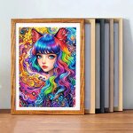 Wood Picture Frame Manufacturer - OEM Solid Wood A4 A3 Wall Mount