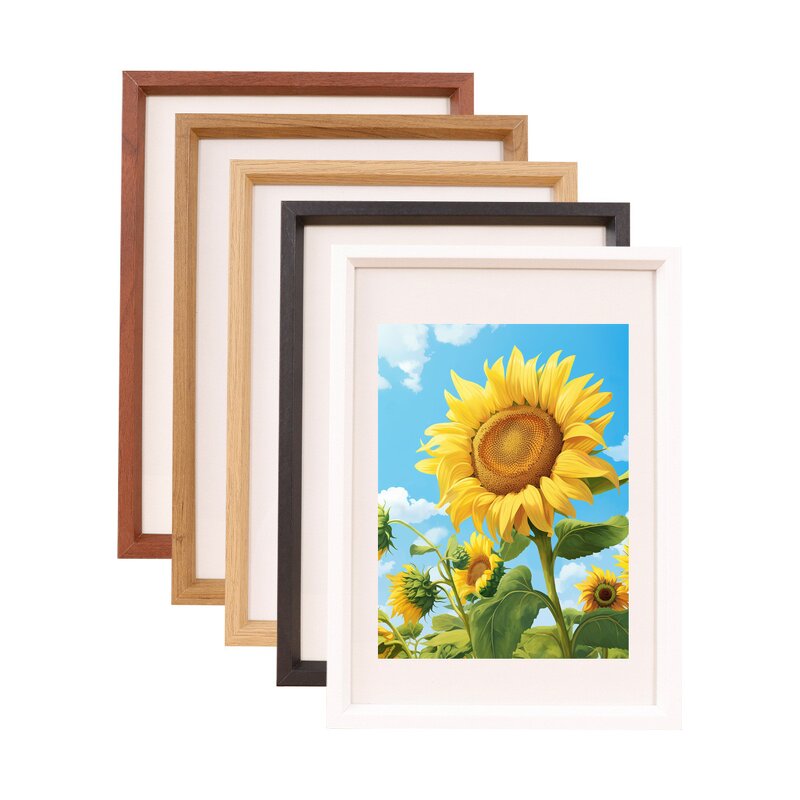 Wood Picture Frame Manufacturer - OEM A3 A4 Plexiglass Wall Mount