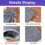 Linen Drawstring Bag Factory - OEM Custom Printed Logo Wholesale