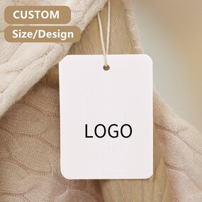 Paper Hang Tags Manufacturer - OEM Custom Wholesale Clothing Tag