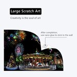 Large Scratch Art Paper Manufacturer - OEM Magic Rainbow Scraping Card