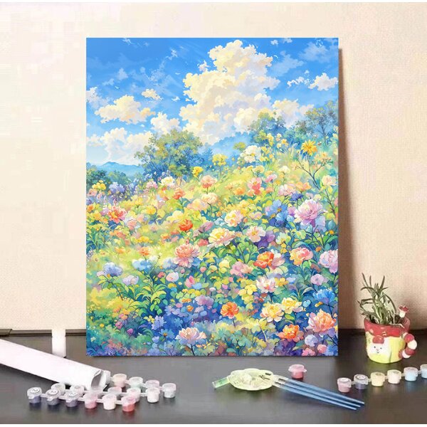 Digital Oil Painting Kit Manufacturer - OEM DIY Handmade Scenery