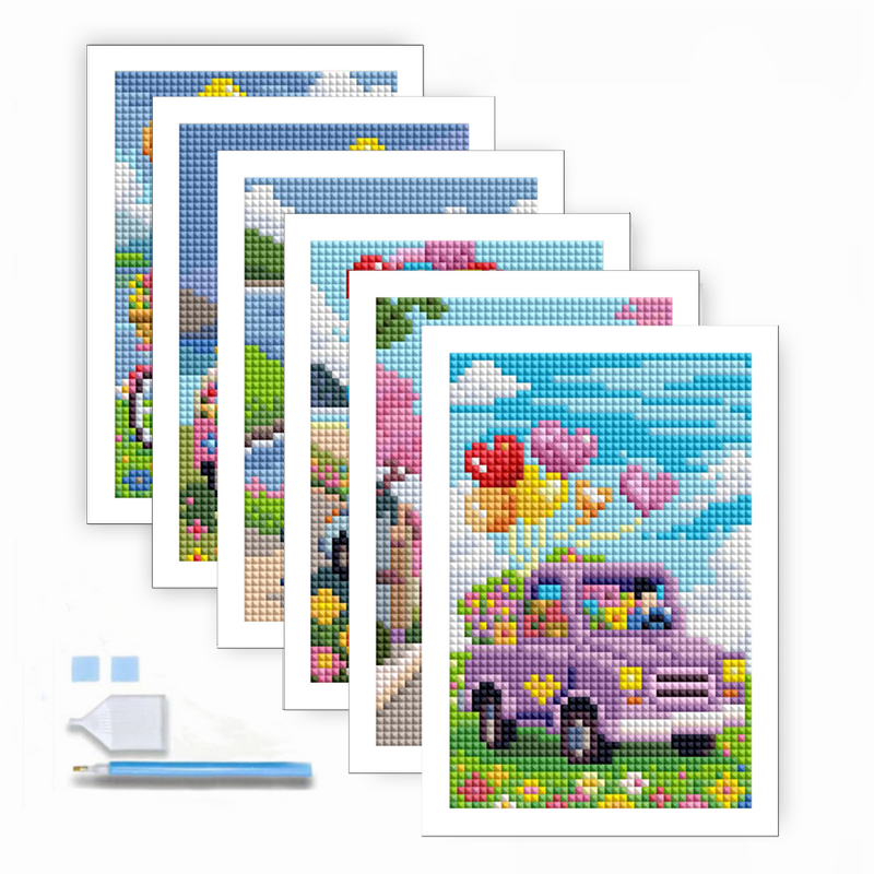 Mini Diamond Painting Kit Factory - OEM Custom Dream Car Ball Design