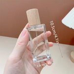 Refillable Perfume Bottle Supplier - OEM 50ml High-end Glass Spray Pump Atomizer