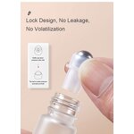 Essential Oil Roller Supplier - OEM Portable Glass Refillable with Stainless Roller