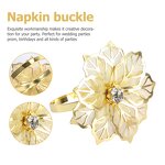 Metal Napkin Ring Factory - OEM High-End Classic for Weddings Restaurants