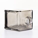 Perfume Bottle Factory - OEM Rectangle 50ml 100ml Crimp Spray Amber Bottle