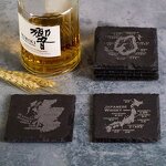 Stone Coasters Factory - OEM Non Slip With Holder Handmade Natural Mug Mat