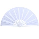 Plastic Folding Hand Fan Factory - OEM Personalized 33cm Kung Fu Rave Fan