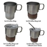 Portable Coffee Mug Factory - OEM 300ml Thickened 304 Stainless Steel Cup