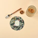 Rubber Coasters Manufacturer - OEM 12cm Heat Resistant Tea Cup Mat Decor