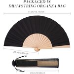 Wood Folding Fan Factory - OEM Wedding Fan Retro Minimalist Dance Props