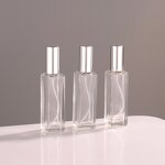 Glass Perfume Bottles Factory - OEM Flat Cylinder 10-30ml with Pump Sprayer