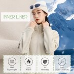 Windproof Fleece Jacket Factory - OEM 2in1 Camping Fishing Removable Liner