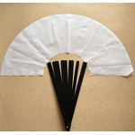Clack Fan Blanks Manufacturer - OEM Sublimation Polyester Plastic Ribs Fan