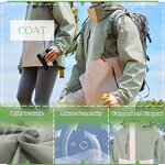 Windproof Fleece Jacket Factory - OEM 2in1 Camping Fishing Removable Liner